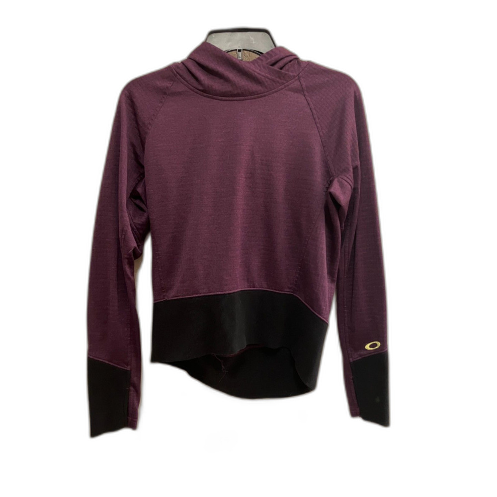 Oakley Hoodie - Workout Running  Sweatshirt Thumb Holes - Size Small